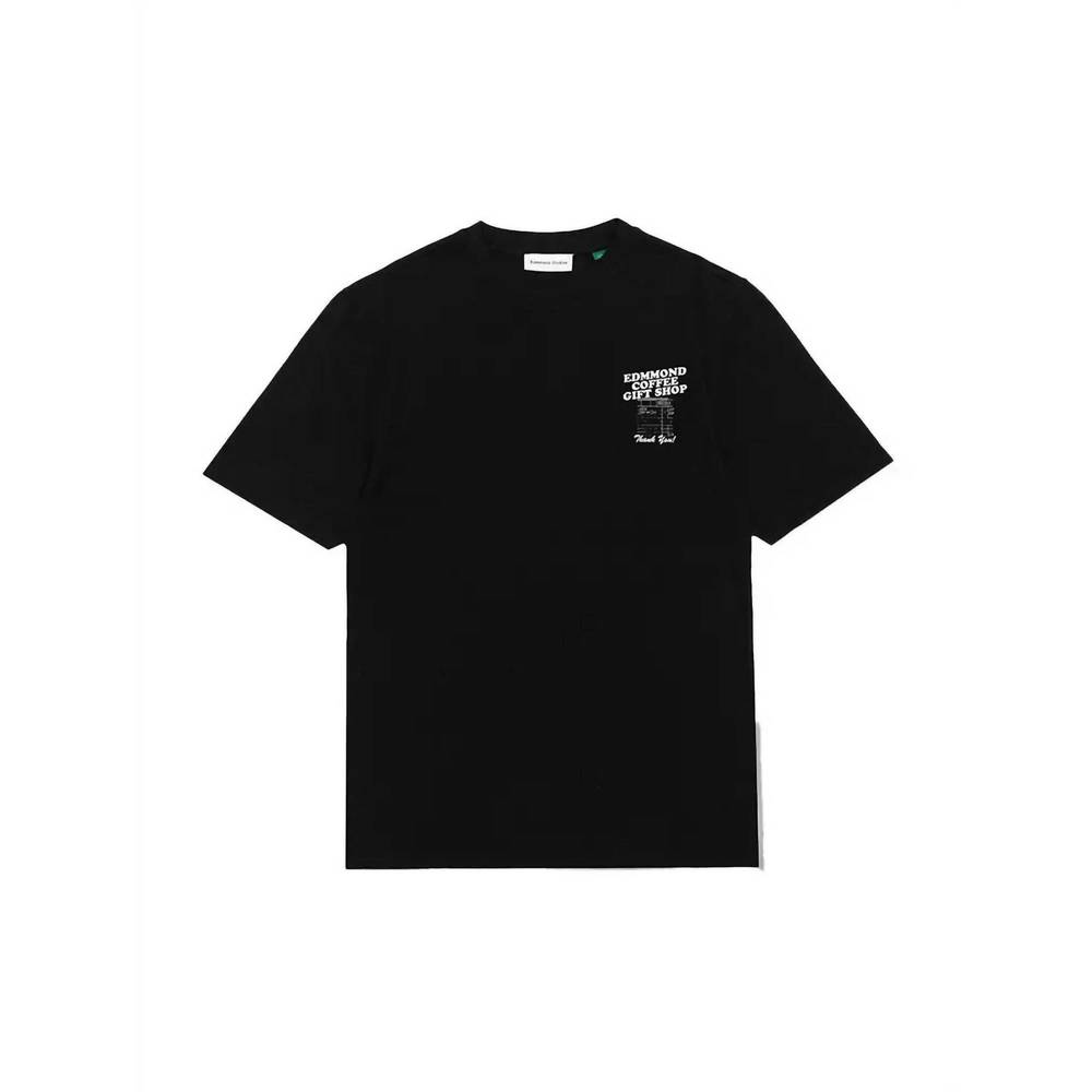 NEW EDMMOND STUDIOS men's thank you shirt in black